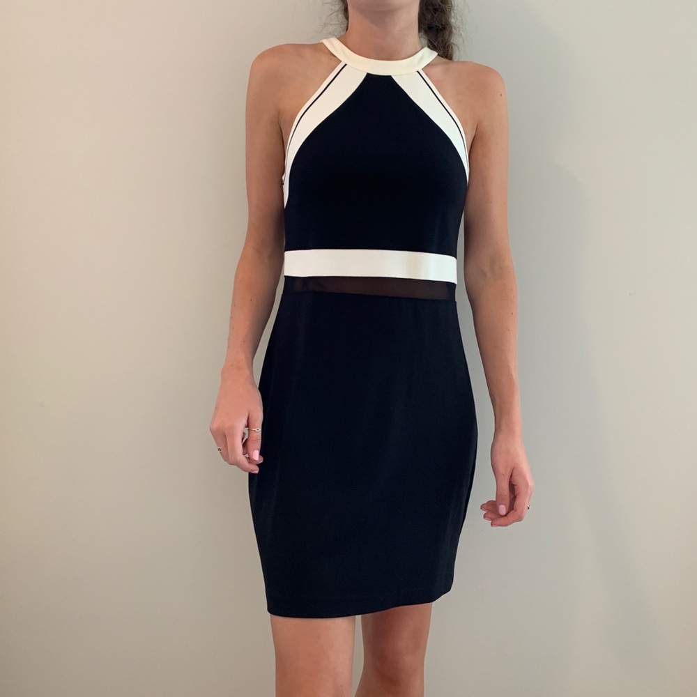 Express Halter Racer Back Dress Size Medium
